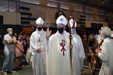 Tigre acompañó la asunción de Raúl Pizarro como obispo auxiliar de la diócesis de San Isidro