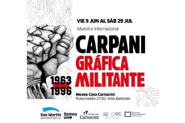 San Martín presenta una muestra inédita de Ricardo Carpani