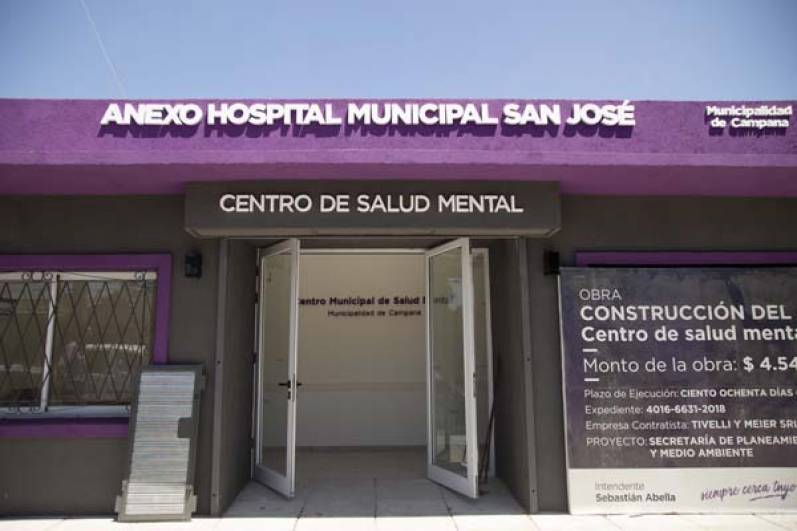 Finalizó la obra del anexo de Salud Mental del Hospital Municipal San José