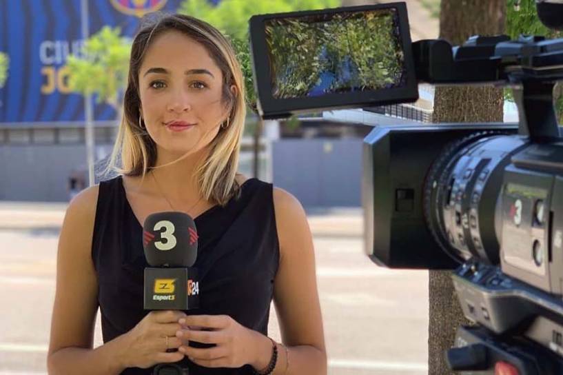 María Garrido: la periodista de Barcelona que cubrió la salida de Lionel Messi