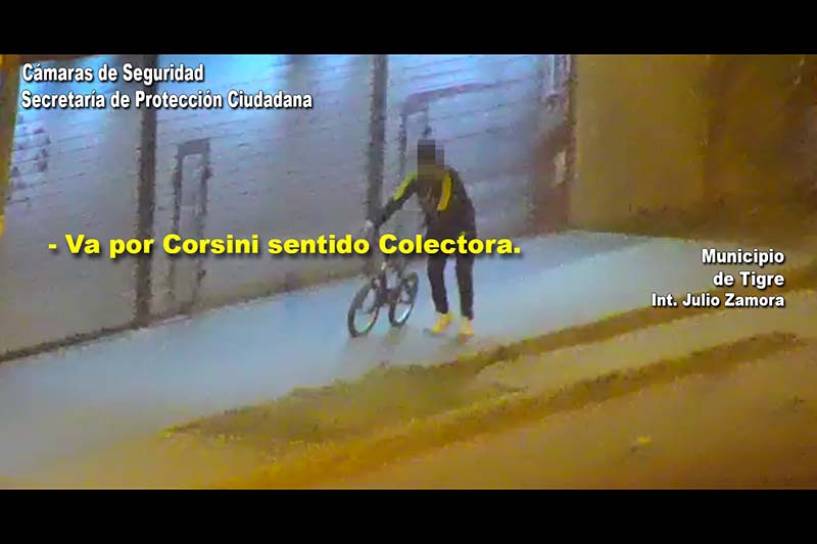 Ingresó a una propiedad para robar una bicicleta y fue detenida por el COT