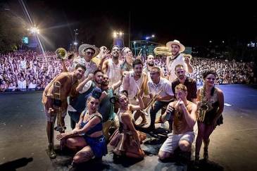 Más de 25 mil disfrutaron del show de La Delio Valdez en el escenario Juana Azurduy de Tecnópolis