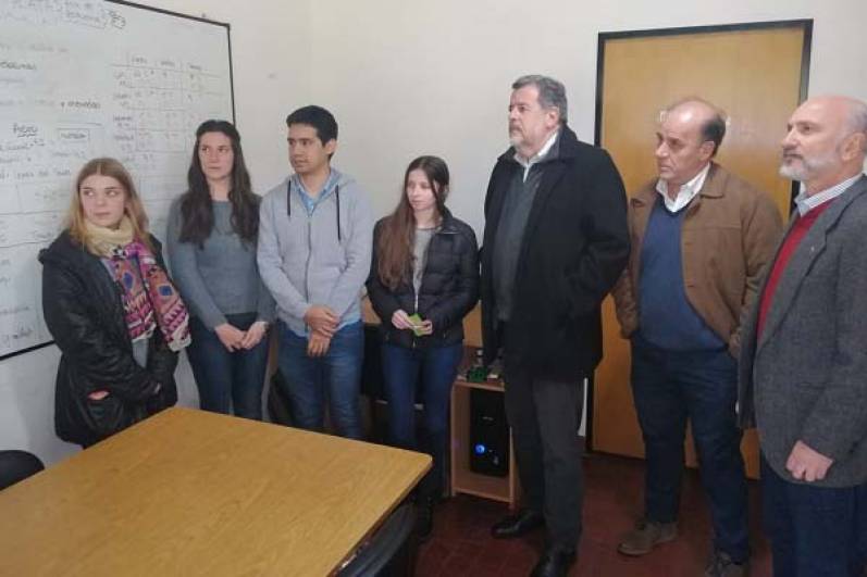 La Provincia suma al SIMATH a jóvenes estudiantes de la Facultad de Ciencias Astronómicas y Geofísicas de la UNLP