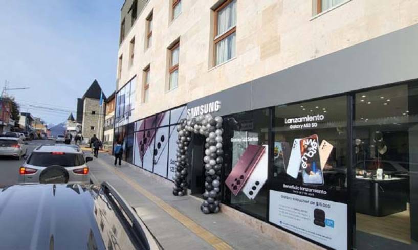 El Store más austral de Samsung abre sus puertas