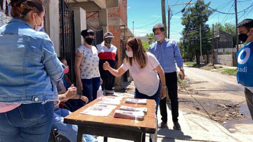 Promotores contra la discriminación recorren los barrios de San Martín