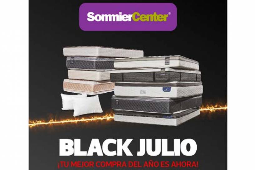 Sommier Center: Black Julio - 65% OFF