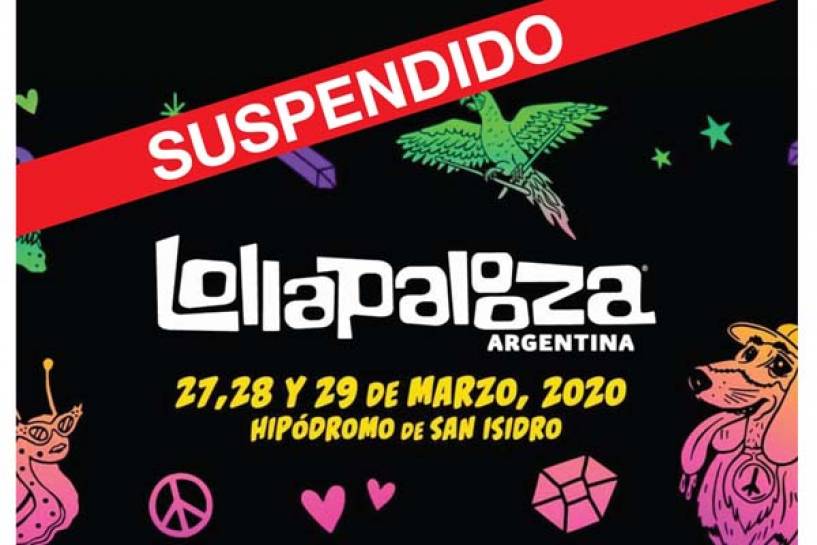 San Isidro suspendió el Lollapalooza Argentina