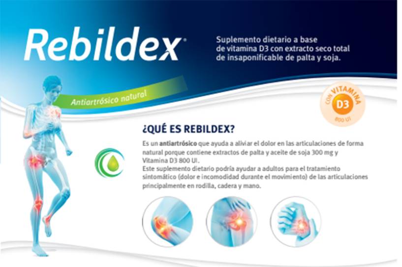 Laboratorios Raffo presenta Rebildex, una opción terapéutica de venta libre para personas con artrosis