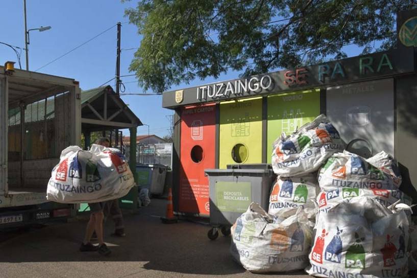 El programa Ituzaingó Separa recuperó más de 870 toneladas de residuos durante 2023