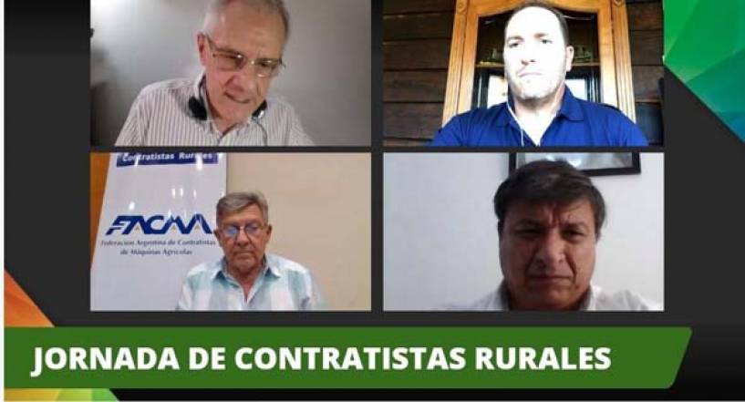 Los contratistas rurales se hicieron escuchar en Expoagro Digital