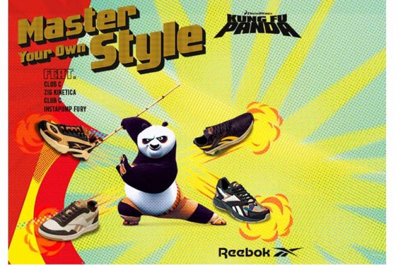 Reebok presenta su nueva colección Reebok x Kung Fu Panda