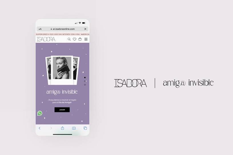 Isadora celebra el Día de la Amistad con una propuesta única
