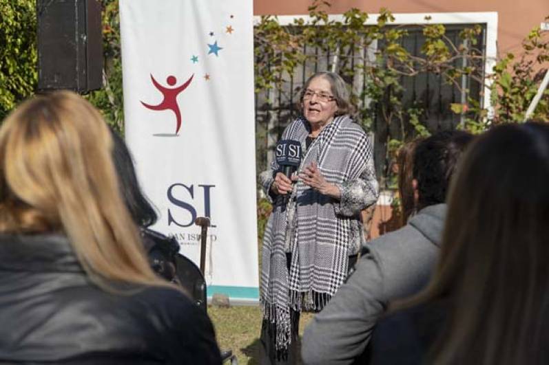 Hilda Molina brindó una charla a promotoras sociales