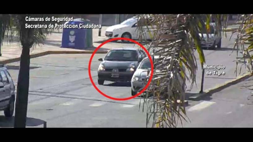 Seguimiento por cámaras: vehículo robado fue rastreado e interceptado por el COT