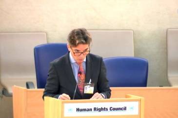 Participación del vicecanciller Leopoldo Sahores del segmento de alto nivel del Consejo de Derechos Humanos de la ONU en Ginebra