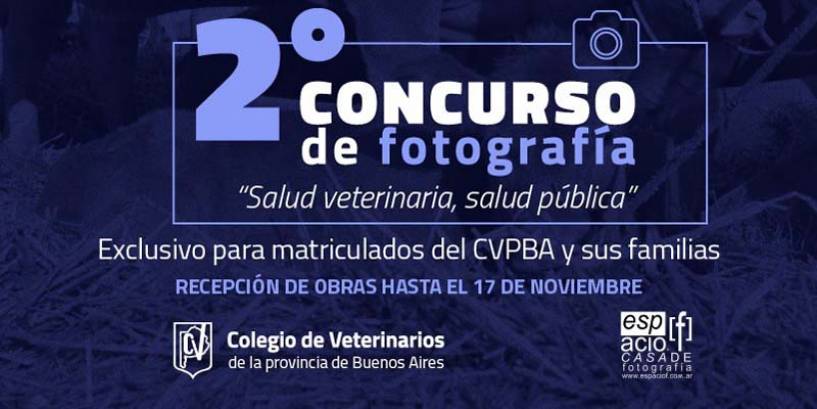 Concurso fotográfico: “Salud veterinaria, salud pública”