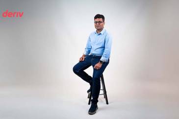 Rakshit Choudhary, co-CEO de Deriv