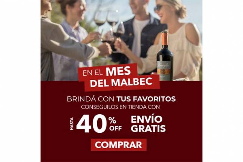 Bodegas Bianchi ofrece exclusivos beneficios en su e-commerce por el Mes del Malbec