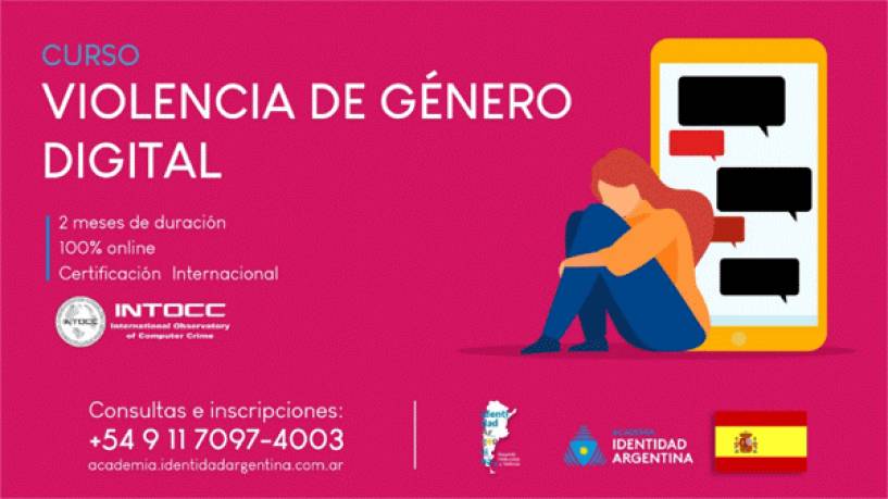 Identidad Argentina acompaña el 1º Congreso Internacional Violencia de Género Digital en España