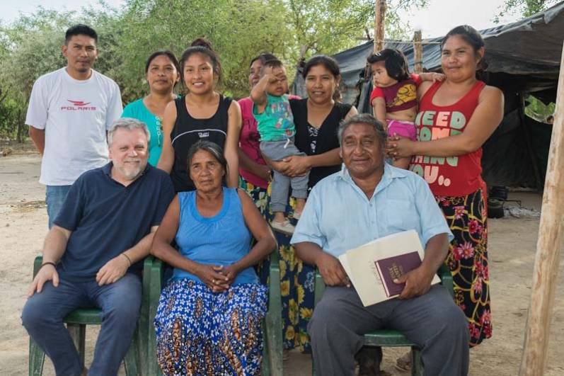 Celebración cultural y espiritual de la comunidad Chorote en Misión La Paz