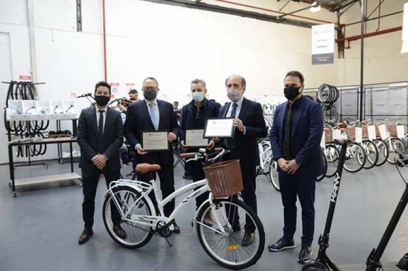 Grupo Núcleo inauguró su Fábrica de Bicicletas Eléctricas en Argentina
