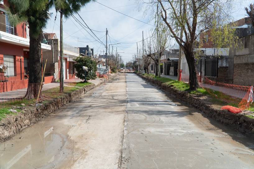 San Isidro avanza con la renovación de pavimentos