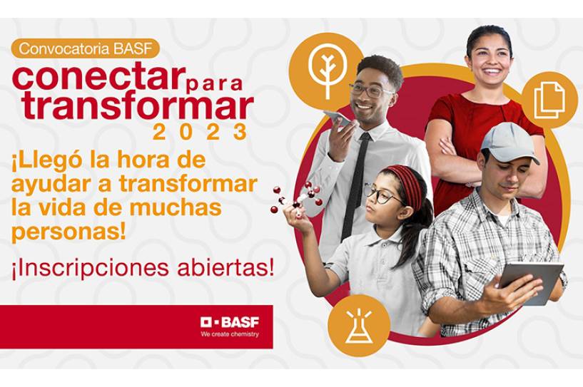 BASF extiende la inscripción de proyectos sociales y medioambientales en la convocatoria “Conectar para Transformar”