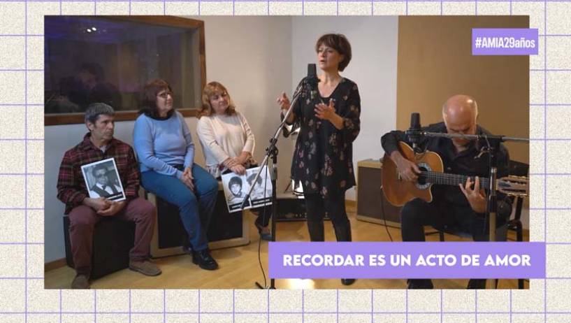 Canciones para no olvidar: A través de melodías que marcaron sus vidas, AMIA rinde un emotivo homenaje a las 85 víctimas fatales del atentado