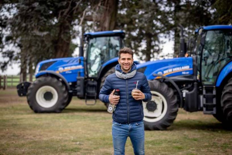 Leo Ponzio, un campeón a todo terreno con máquinas New Holland Agriculture