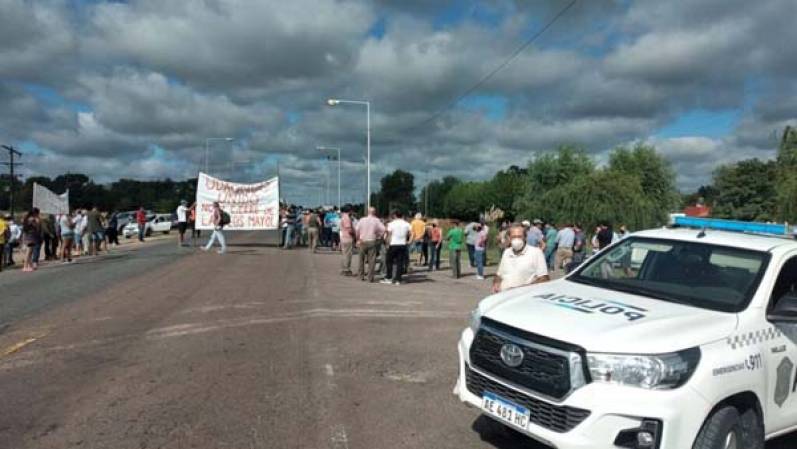 Cámaras industriales bonaerenses repudian bloqueo a planta de Lácteos Vidal en la localidad de Moctezuma, partido de Carlos Casares