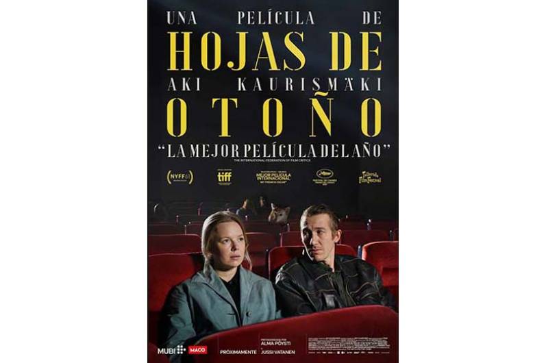 MUBI y Maco cine presentan el tráiler y anuncian su colaboración para llevar Hojas de Otoño de Aki Kaurismäki a los cines de Argentina