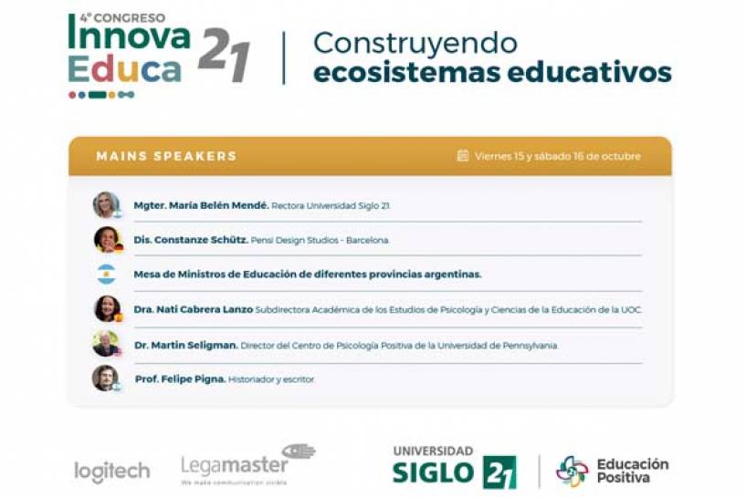 4° Congreso Innova Educa 21: construyendo ecosistemas educativos
