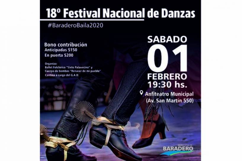 Febrero inicia con el 18° Festival Nacional de Danzas