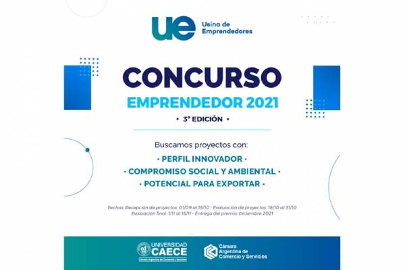 La Usina de Emprendedores lanzó la 3ra edición del concurso “Emprendedor 2021”