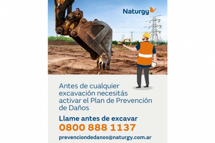 “Llame antes de excavar”, la campaña de seguridad de Naturgy