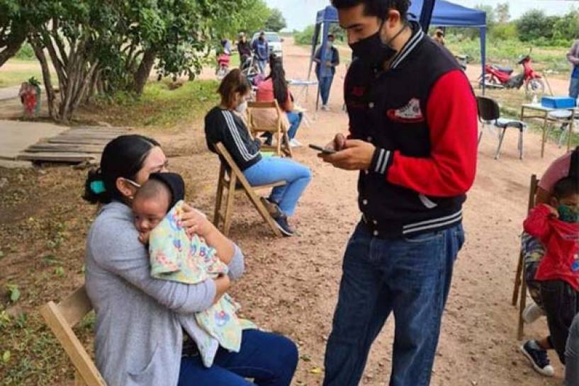 El primer viaje de voluntariado en pandemia por la infancia del norte argentino