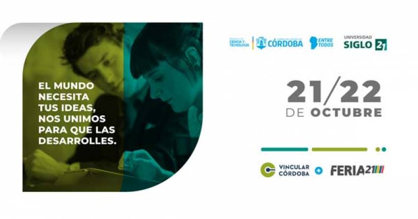 Universidad Siglo 21 reúne al ecosistema emprendedor de todo el país en la 4ta edición de Feria 21