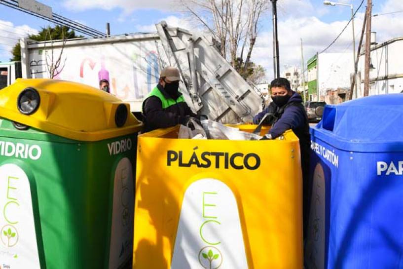 San Fernando: continúan las tareas de reciclaje en todo el distrito durante la cuarentena