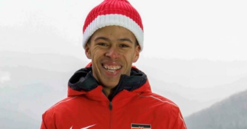 El primer competidor masculino de Kenia en los Juegos Olímpicos de la Juventud de Invierno completa con éxito el cuarteto de pruebas de esquí alpino