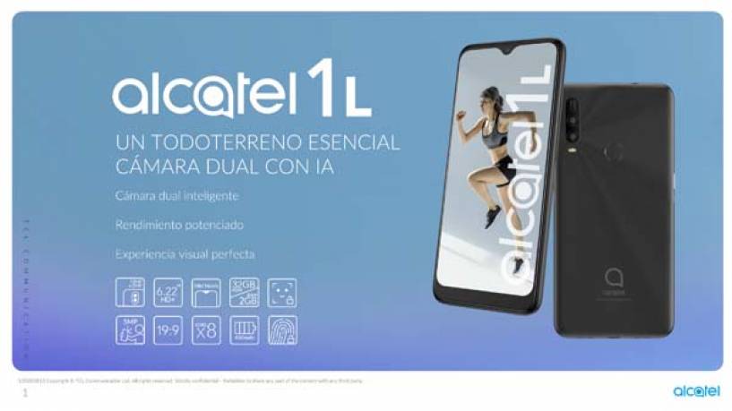 Alcatel lanza al mercado el nuevo 1L
