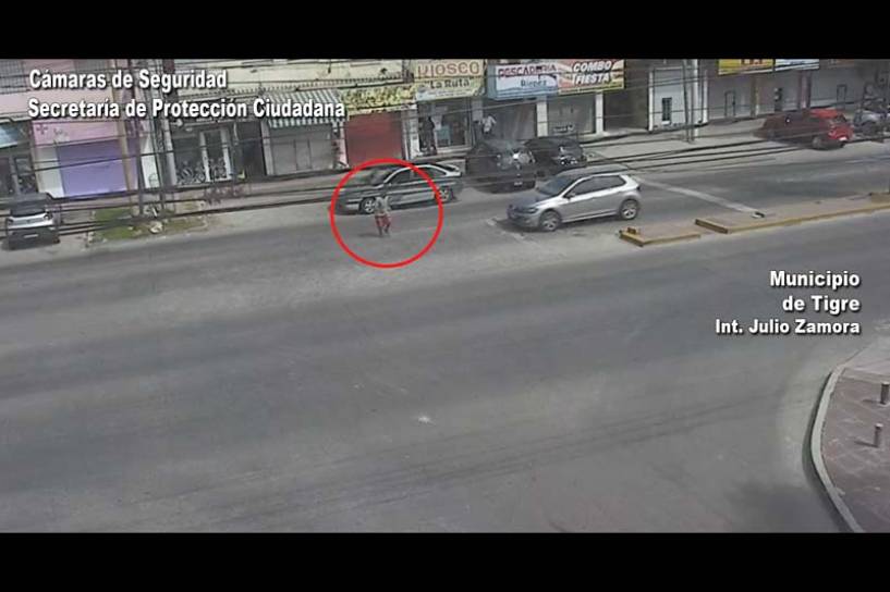Estremecedor accidente en General Pacheco: lo chocó un auto y voló por los aires