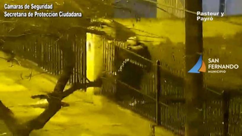 San Fernando: las Cámaras permitieron detener a un hombre que robó en un domicilio particular